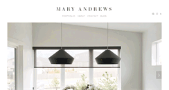 Desktop Screenshot of maryandrews.com